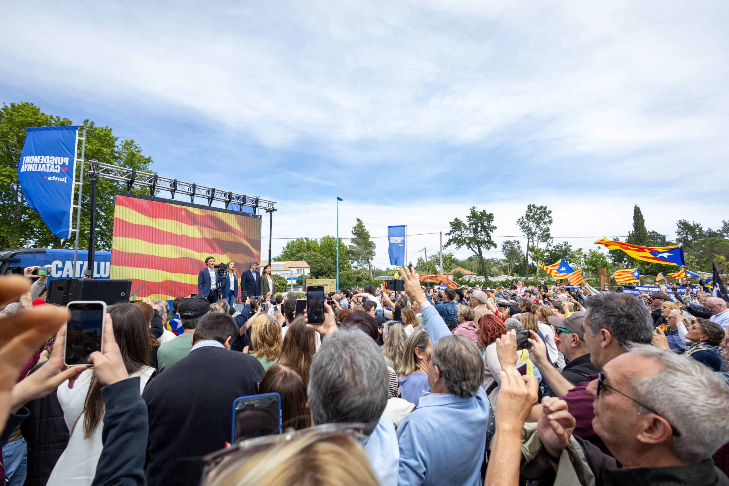 Puigdemont demana una mobilització massiva per fer ‘esclatar’ de vots l’independentisme el 12-M 