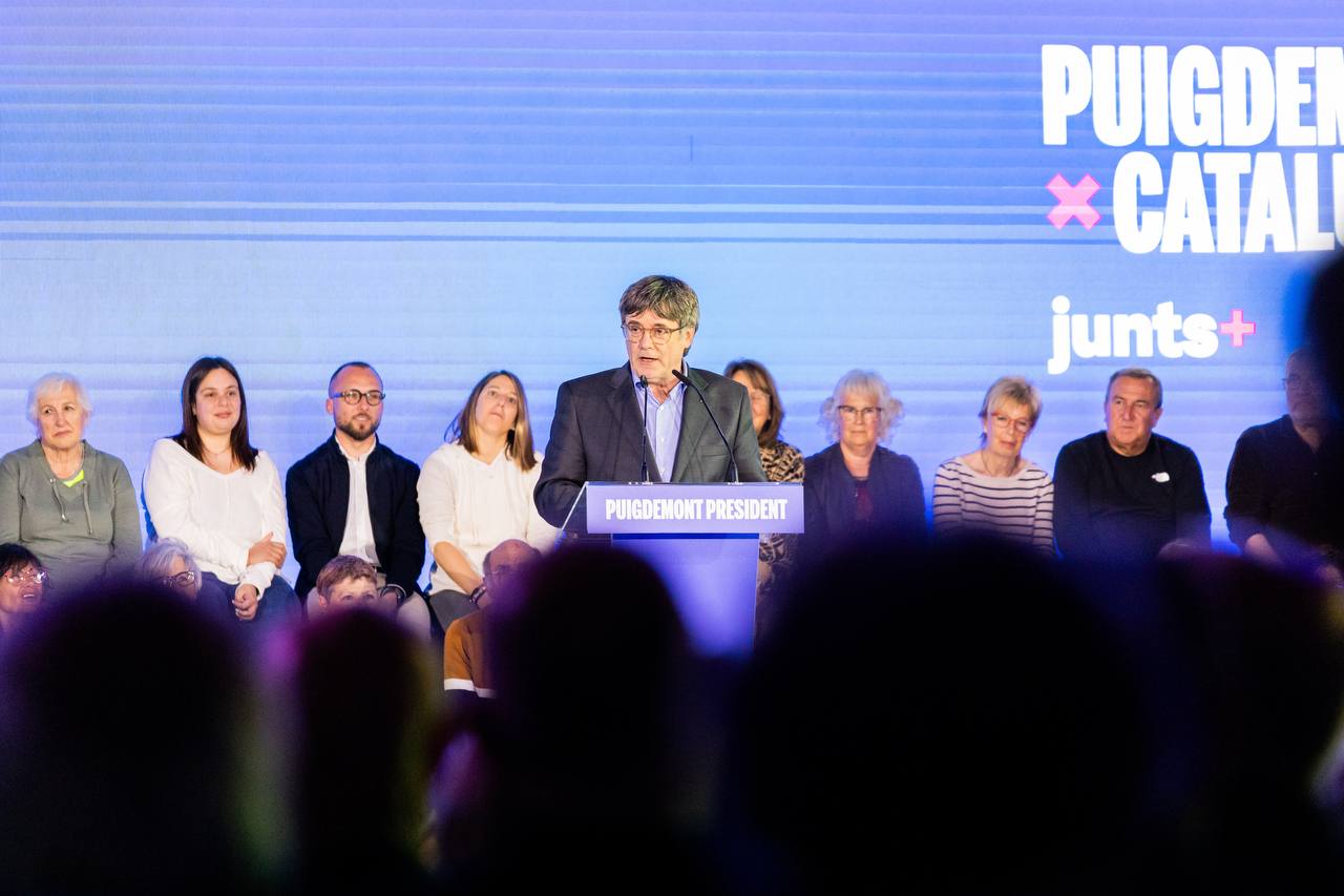 Puigdemont: “No deixarem que Sánchez governi Catalunya com ho va fer Rajoy amb el 155”